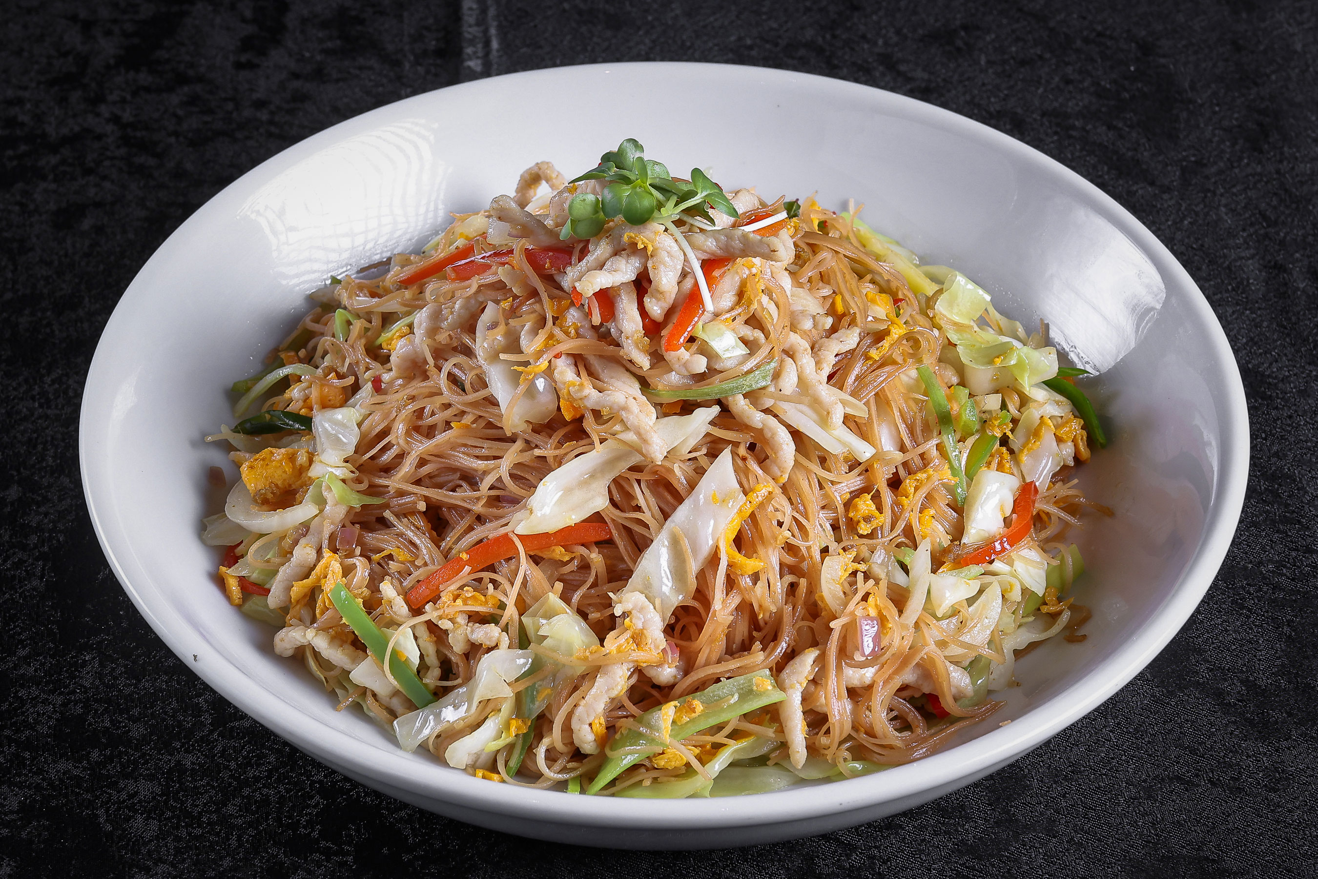 Chopstick-fried Spicy Mee Sua Noodle